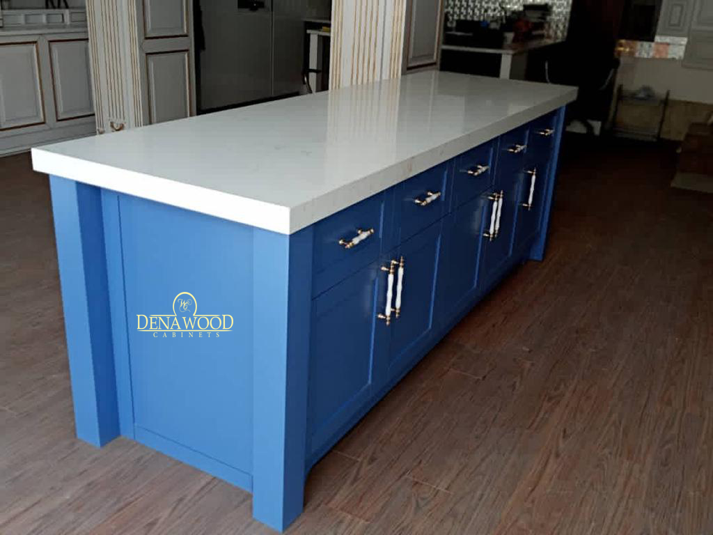 کابینت نئوکلاسیک با رنگ پلی اورتان مات