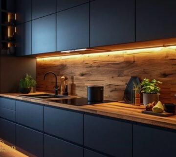 کابینت برای آشپزخانه کم نور