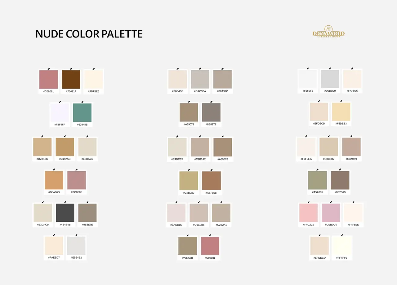 پالت رنگ نود